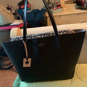 Black Kate Spade tote